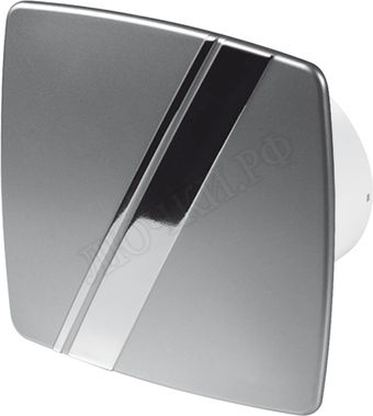 Вытяжной вентилятор Awenta System+, Turbo, 100 KWT100, Linea, PLS100, Серебро (сатин), пластик Вытяжной вентилятор Awenta System+, Turbo, 100 KWT100, Linea, PLS100, Серебро (сатин), пластик